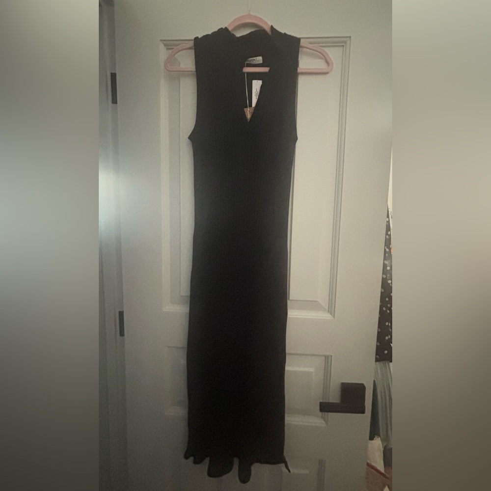 Project Social T Black Midi Dress